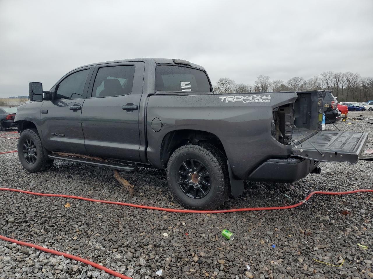 2014 Toyota Tundra VIN 5TFDW5F16EX408790 Copart auction photo, front end damage thumbnail 2