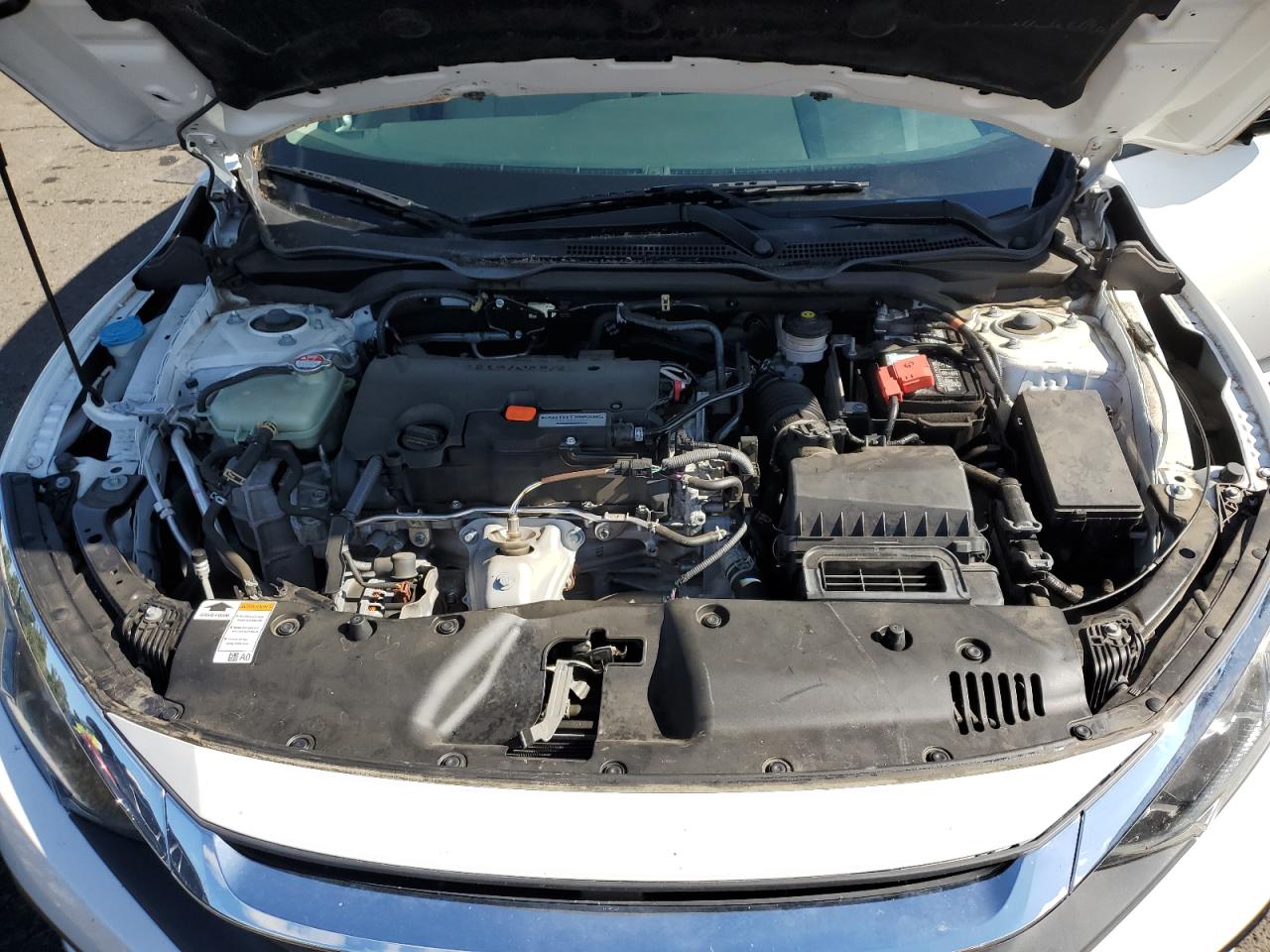 2016 Honda Civic VIN 19XFC2F5XGE083602 Copart auction photo, rear end damage thumbnail 11