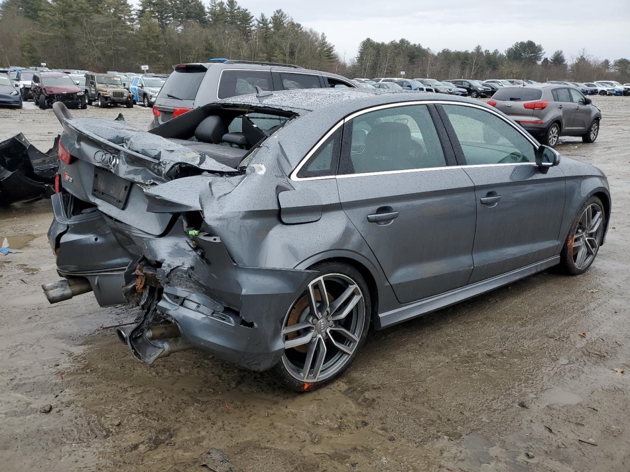 2016 Audi S3 VIN WAUB1GFF7G1102200 Copart auction photo, rear end damage thumbnail 3