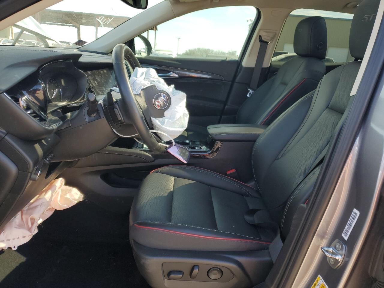 2022 Buick Envision VIN LRBFZNR47ND053473 Copart auction photo, front end / hail damage thumbnail 7