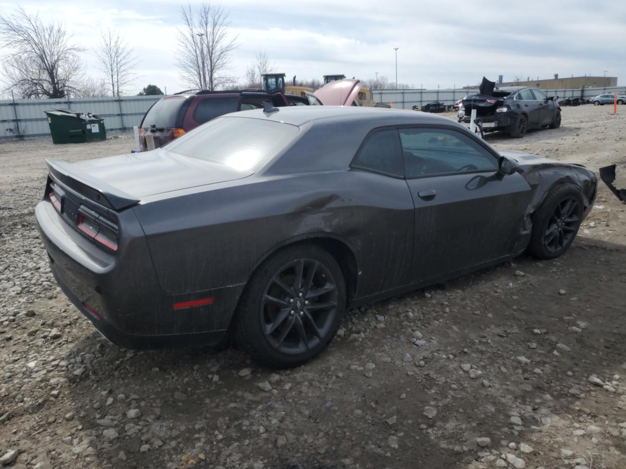 2021 Dodge Challenger VIN 2C3CDZGG6MH521724 Copart auction photo, front end / rear end damage thumbnail 3