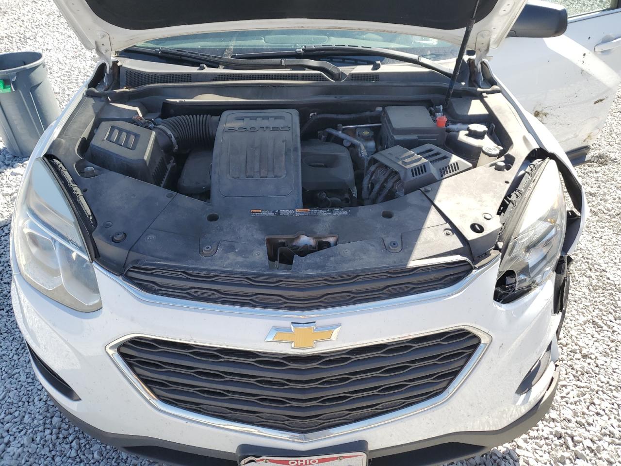 2017 Chevrolet Equinox VIN 2GNFLEEK6H6257442 Copart auction photo, side damage thumbnail 12