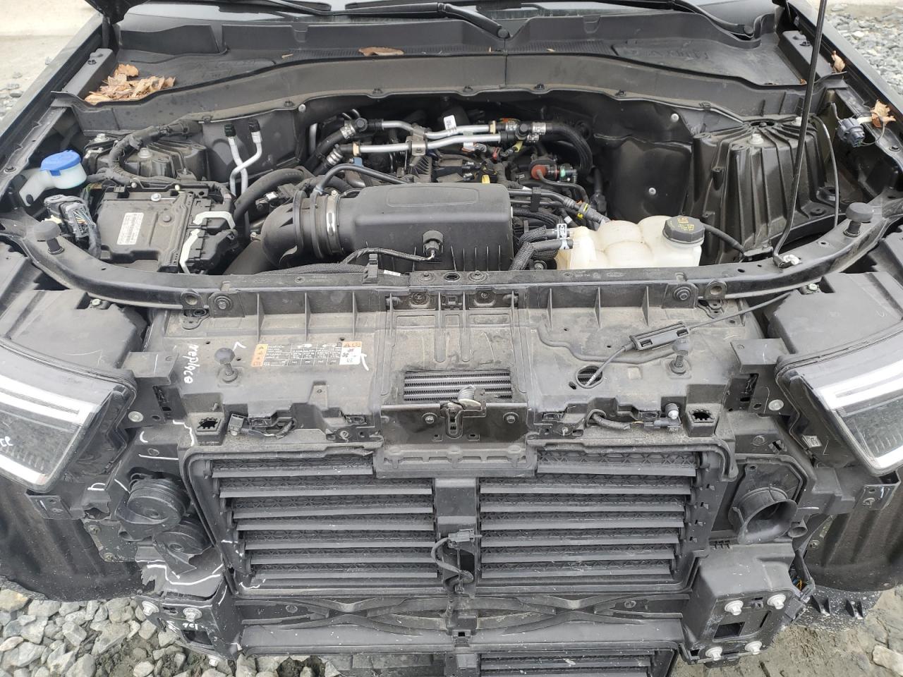 2023 Ford Explorer VIN 1FMSK8DH4PGA69420 Copart auction photo, front end / side damage thumbnail 12