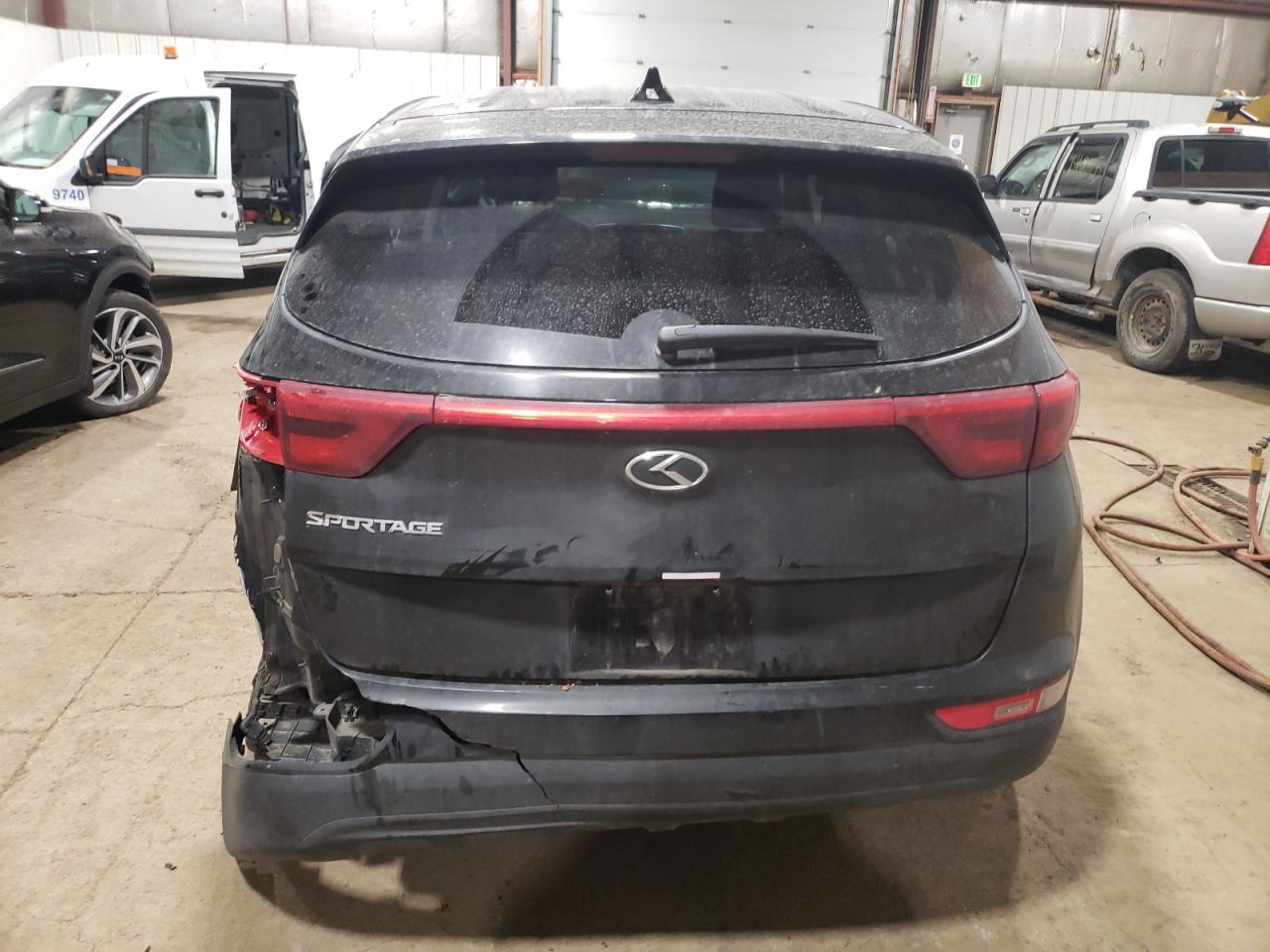 2019 KIA Sportage VIN KNDPMCAC9K7613421 Copart auction photo, rear end damage thumbnail 6