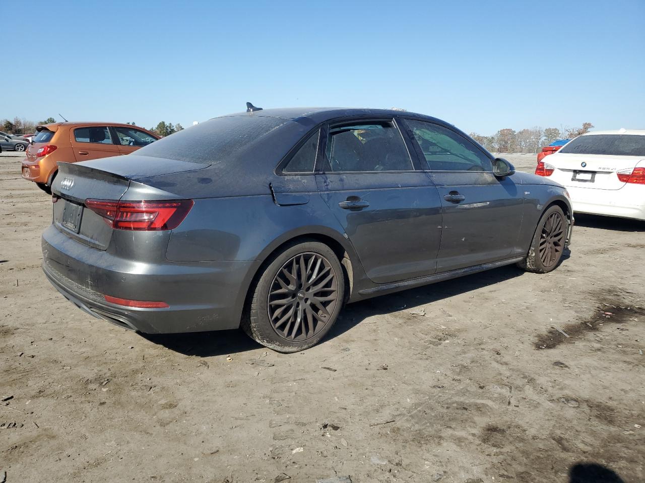 2019 Audi A4 VIN WAUENAF45KA014624 Copart auction photo, side / minor dent/scratches damage thumbnail 3