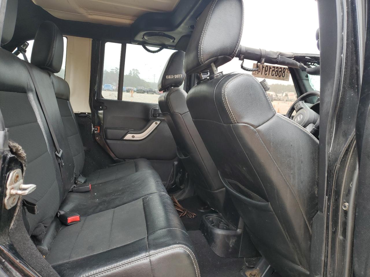 2012 Jeep Wrangler VIN 1C4HJWFG7CL205244 Copart auction photo, rollover damage thumbnail 11