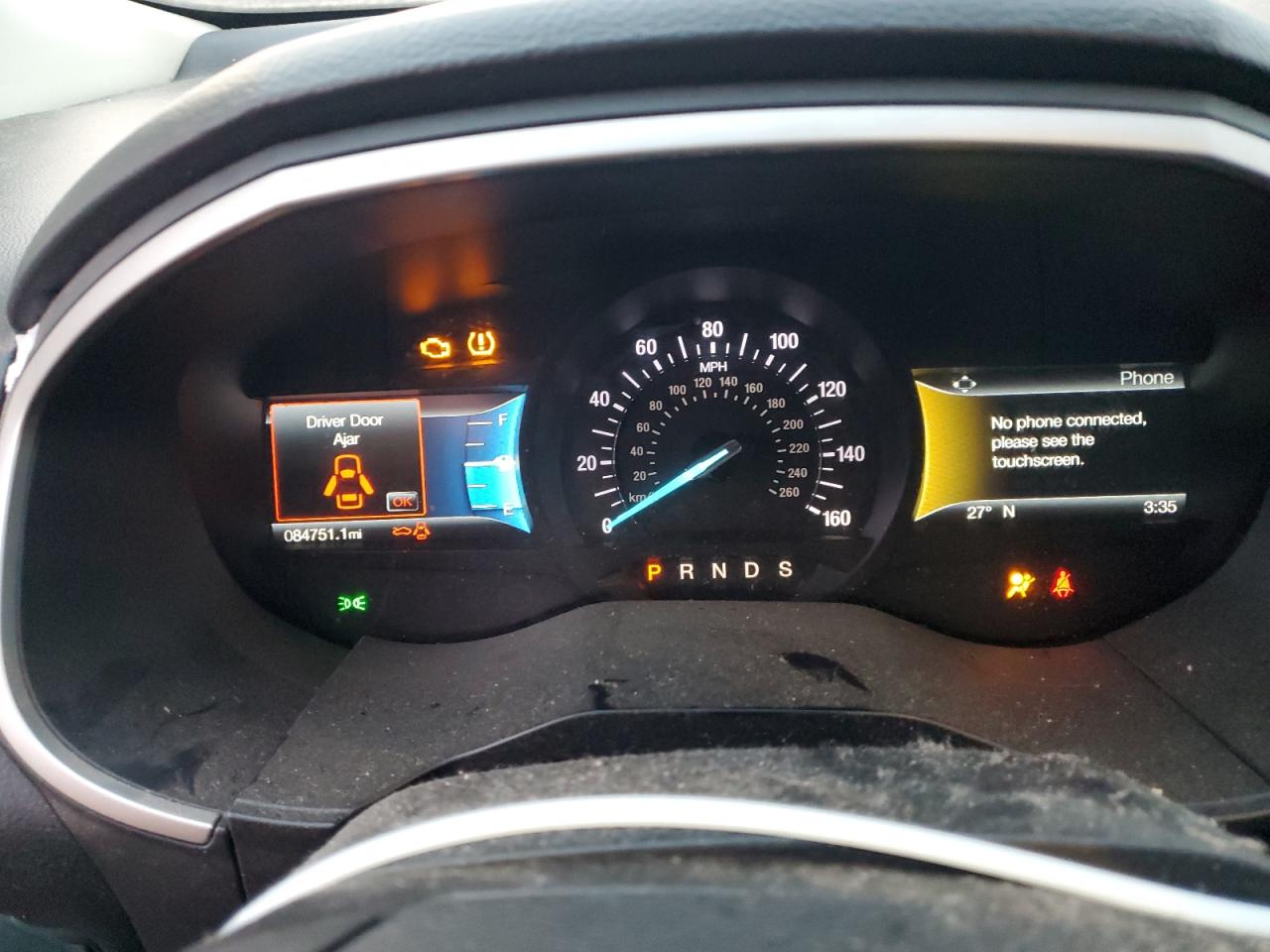 2019 Ford Edge VIN 2FMPK3J96KBC63193 Copart auction photo, front end / side damage thumbnail 9