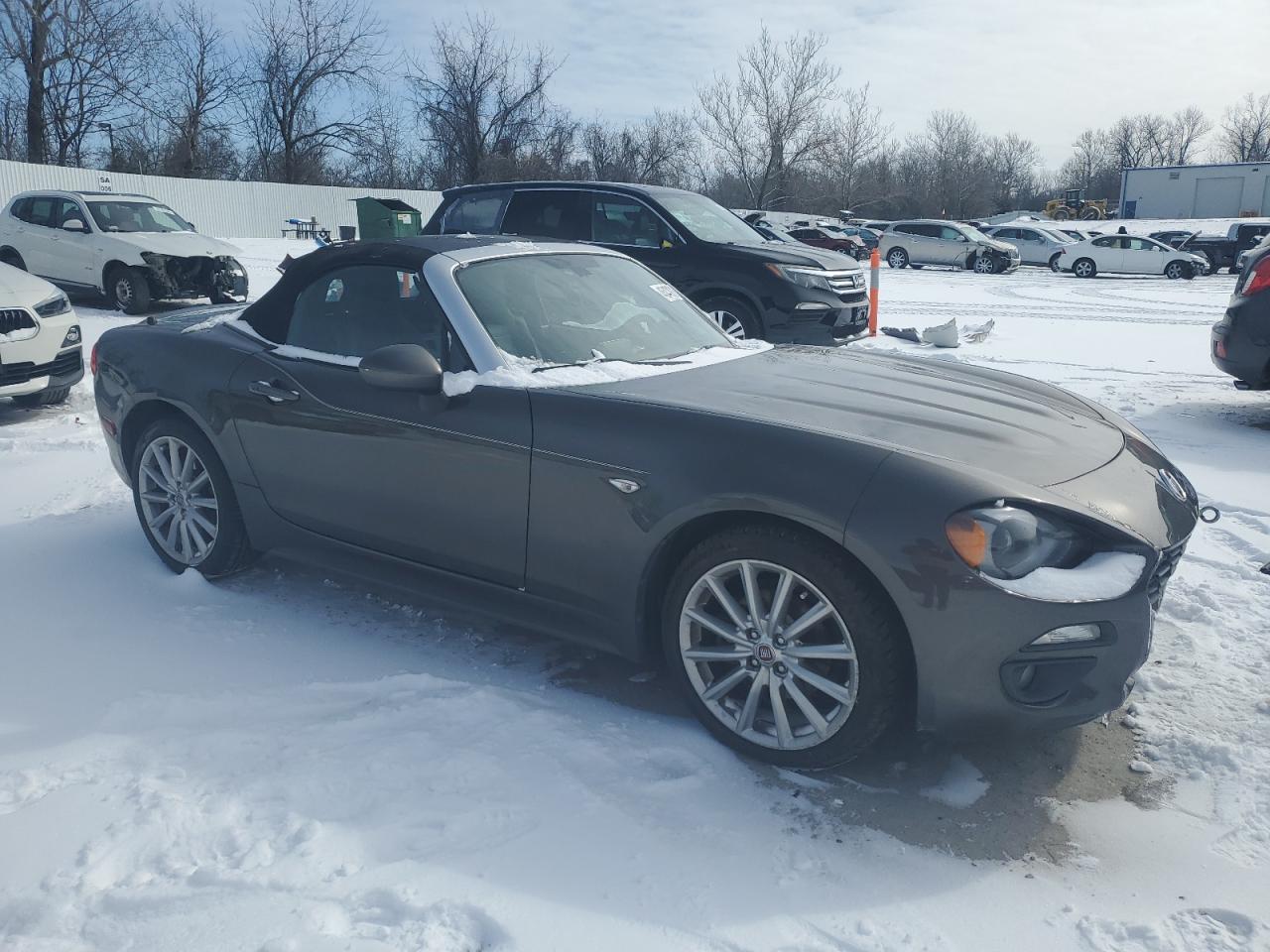 2017 Fiat 124 Spider VIN JC1NFAEK4H0124592 Copart auction photo, front end / rear end damage thumbnail 4