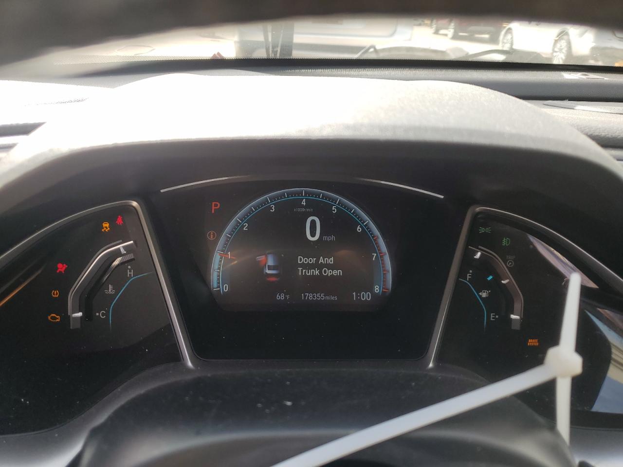 2018 Honda Civic VIN 2HGFC3B33JH357617 Copart auction photo, front end damage thumbnail 9