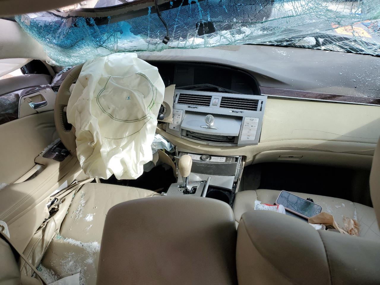 2008 Toyota Avalon VIN 4T1BK36B58U286098 Copart auction photo, side / front end damage thumbnail 8