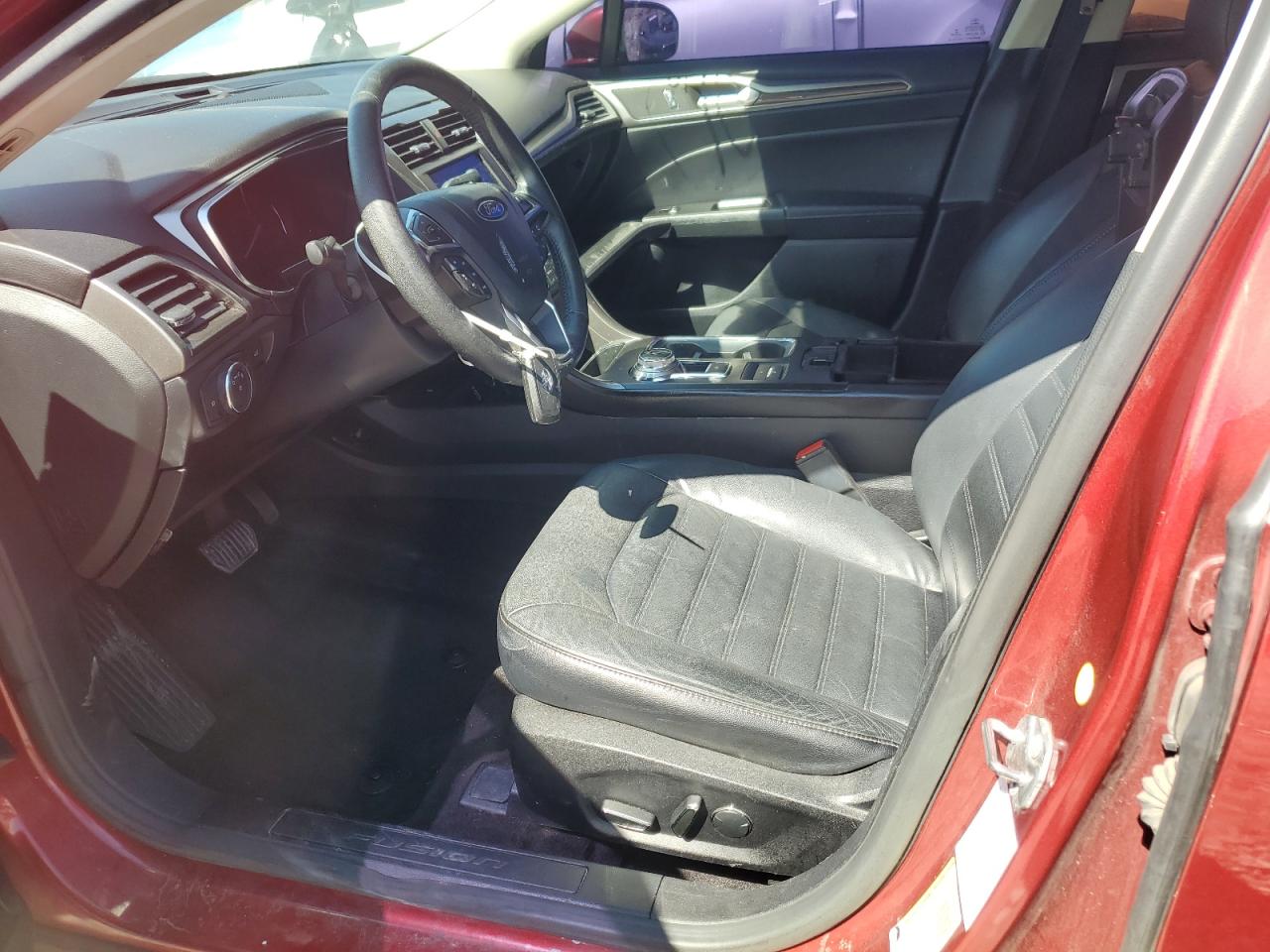 2017 Ford Fusion VIN 3FA6P0PU4HR354247 Copart auction photo, front end damage thumbnail 7