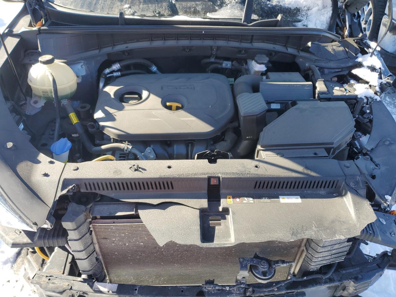2021 Hyundai Tucson VIN KM8J3CA4XMU297660 Copart auction photo, front end / side damage thumbnail 13