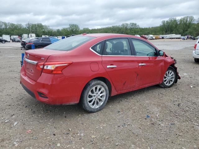 2018 Nissan Sentra VIN 3N1AB7AP1JL614680 Copart auction photo, front end / side damage thumbnail 3