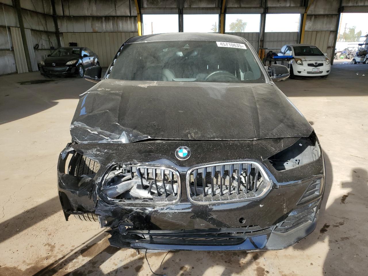 2021 BMW X2 VIN WBXYH9C06M5S30164 Copart auction photo, front end damage thumbnail 5