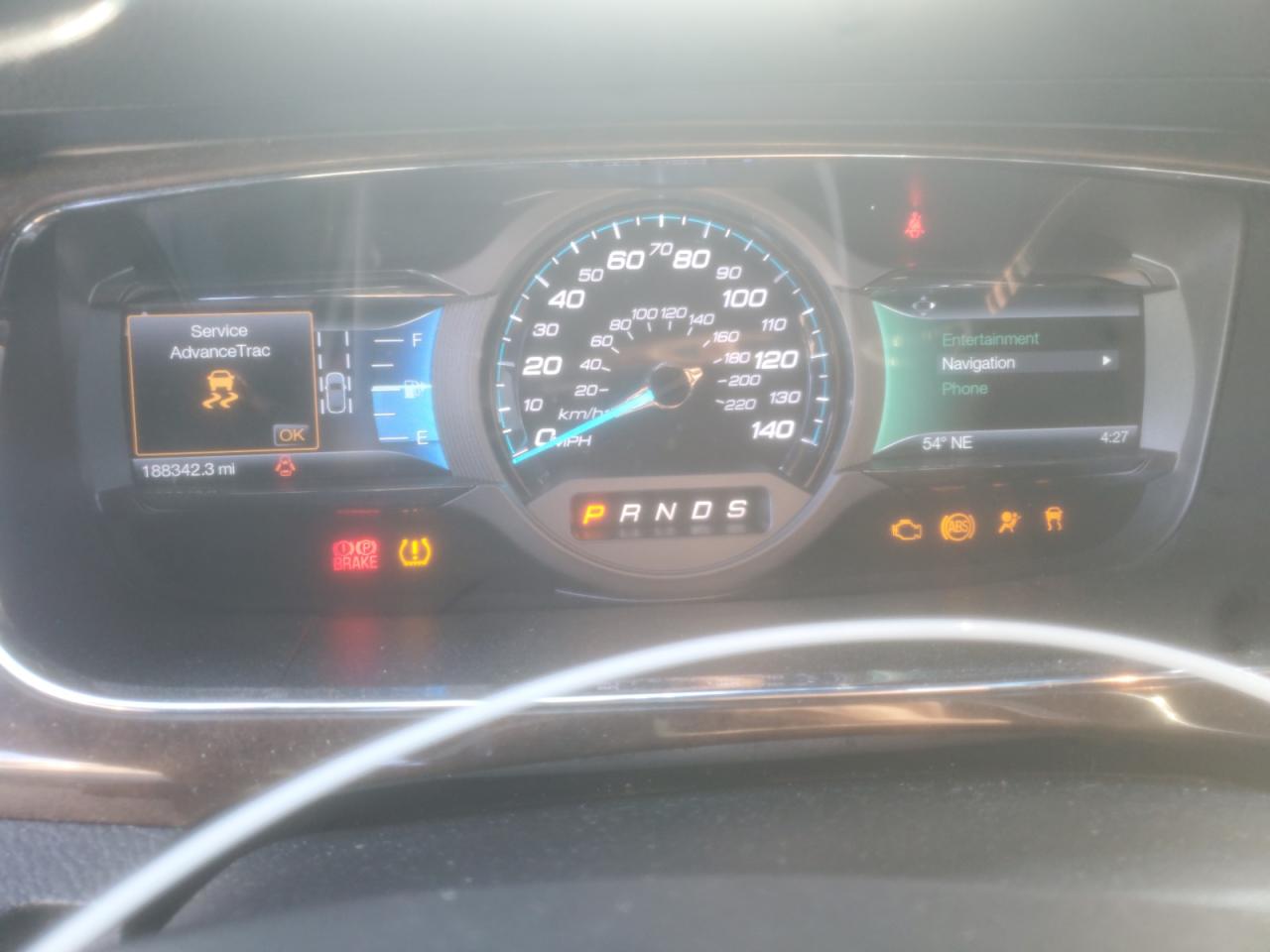 2014 Ford Taurus VIN 1FAHP2F84EG135350 Copart auction photo, front end / rear end damage thumbnail 9