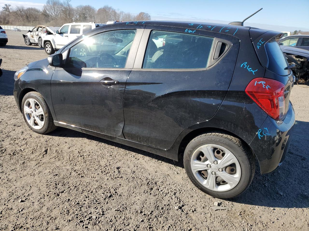 2019 Chevrolet Spark VIN KL8CB6SA6KC710756 Copart auction photo, stripped / minor dent/scratches damage thumbnail 2