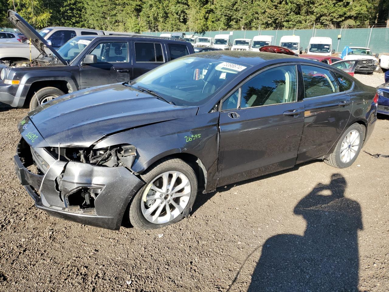 2020 Ford Fusion VIN 3FA6P0HD4LR114901