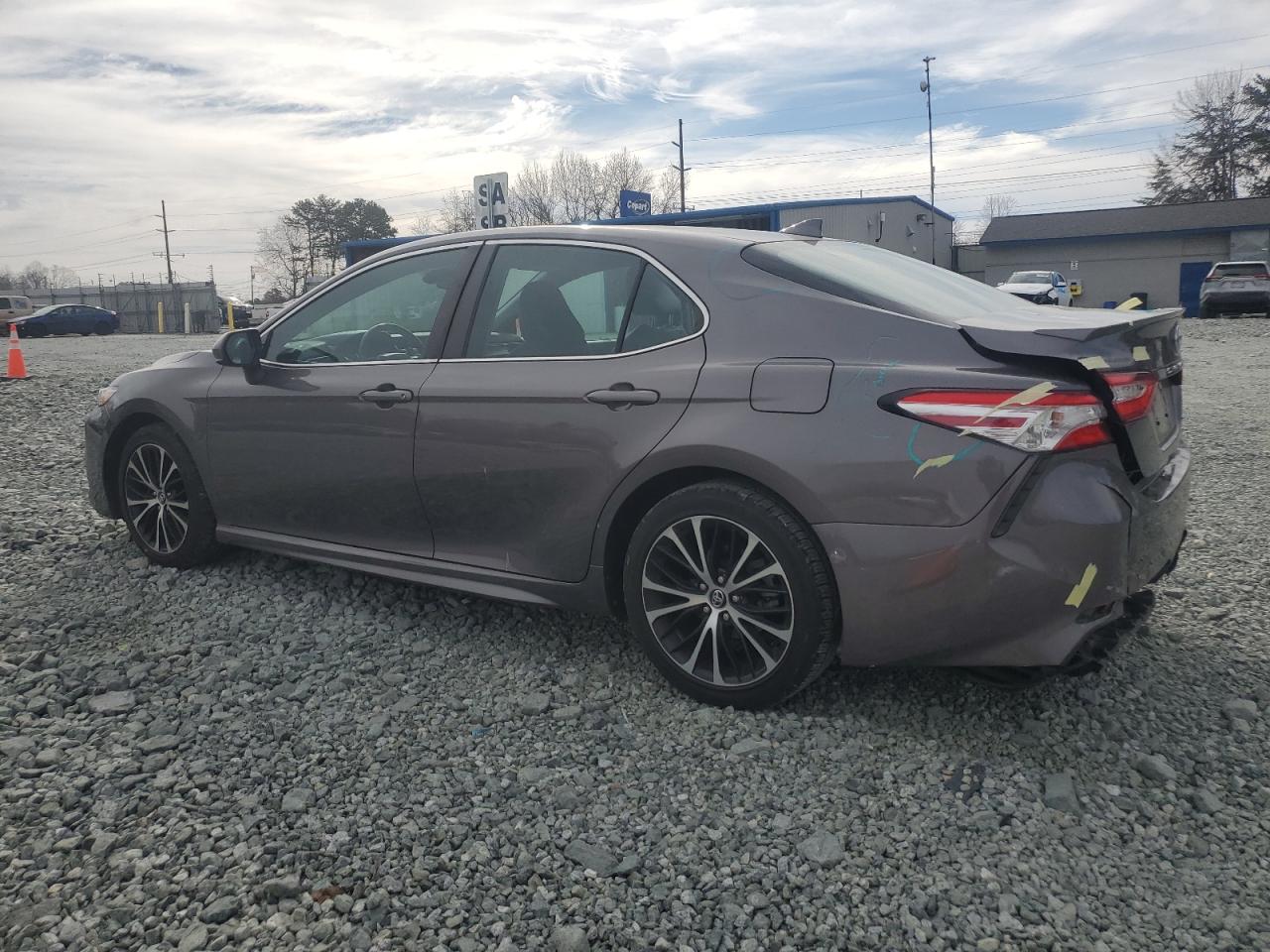 2020 Toyota Camry VIN 4T1G11AK4LU897611 Copart auction photo, rear end damage thumbnail 2