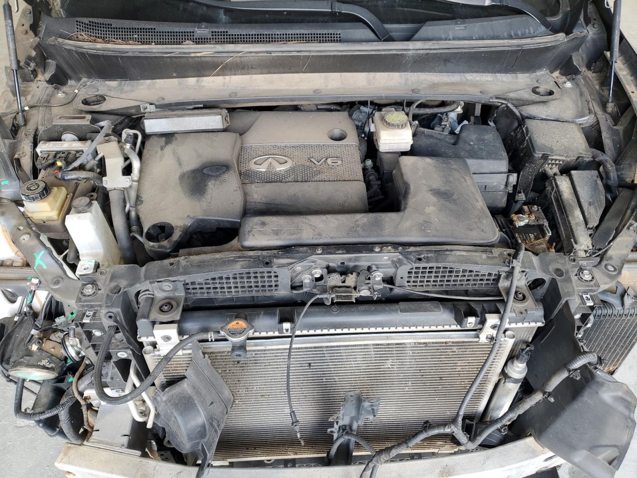 2016 Infiniti QX60 VIN 5N1AL0MN9GC522194 Copart auction photo, front end damage thumbnail 12