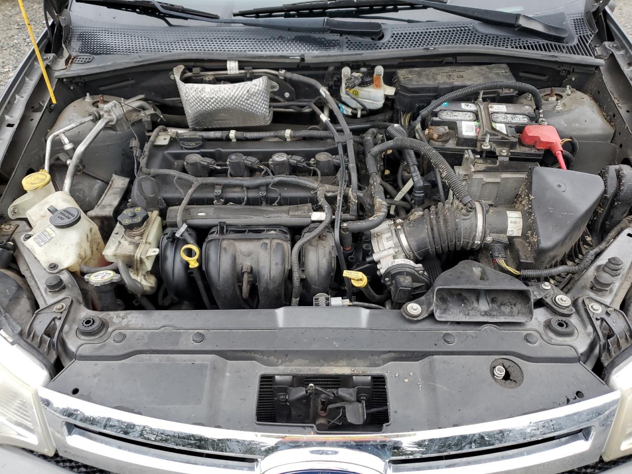 2010 Ford Focus VIN 1FAHP3FN2AW242716 Copart auction photo, side / top/roof damage thumbnail 12