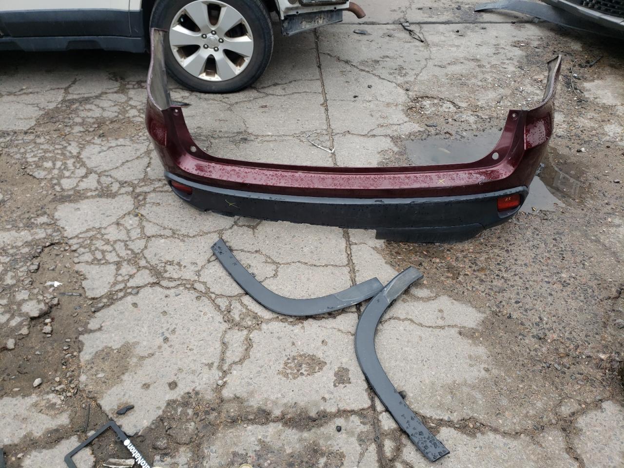 2015 Toyota Highlander VIN 5TDJKRFH7FS124742 Copart auction photo, rear end / side damage thumbnail 13