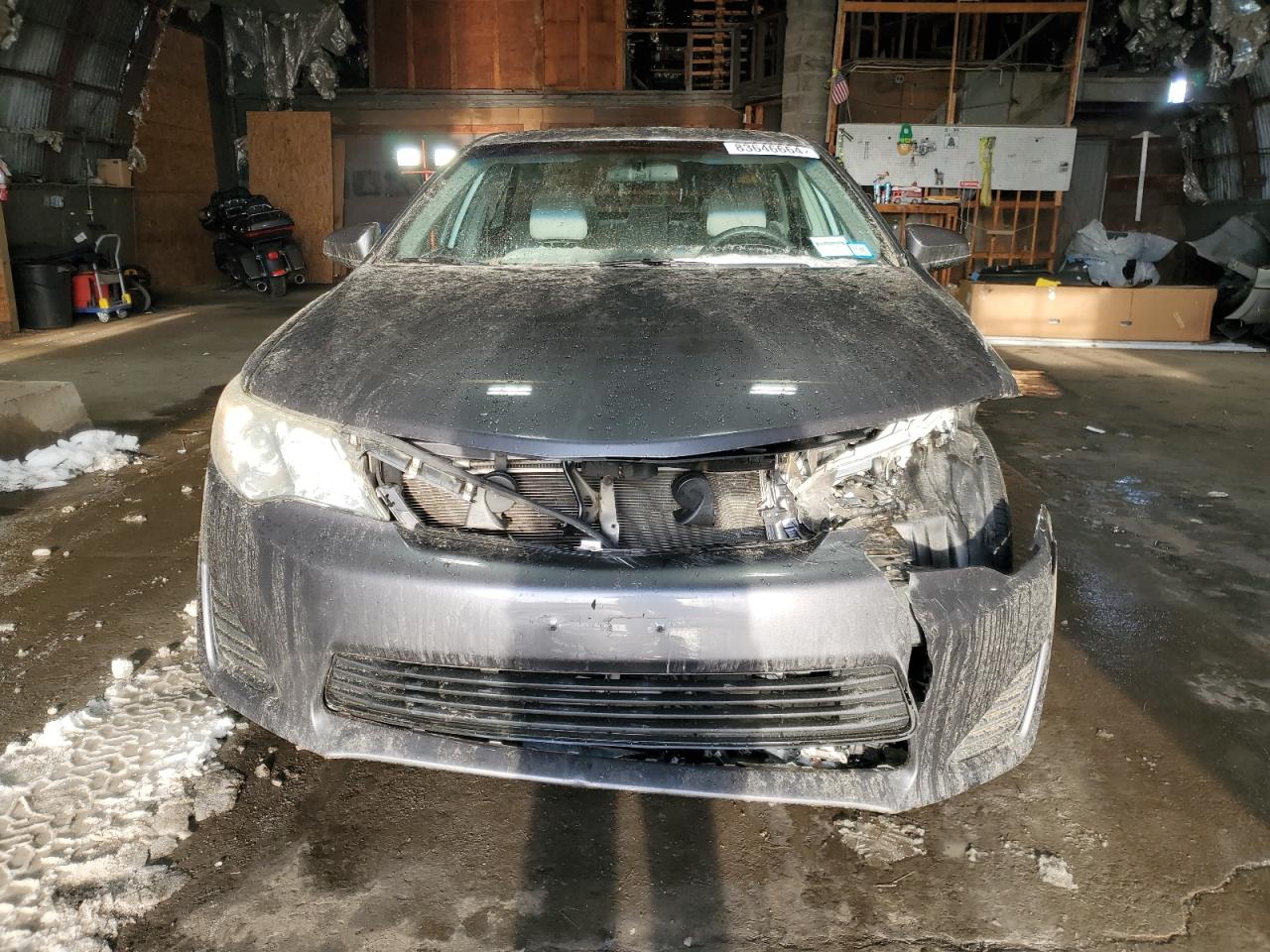 2012 Toyota Camry VIN 4T4BF1FK6CR183280 Copart auction photo, front end damage thumbnail 5