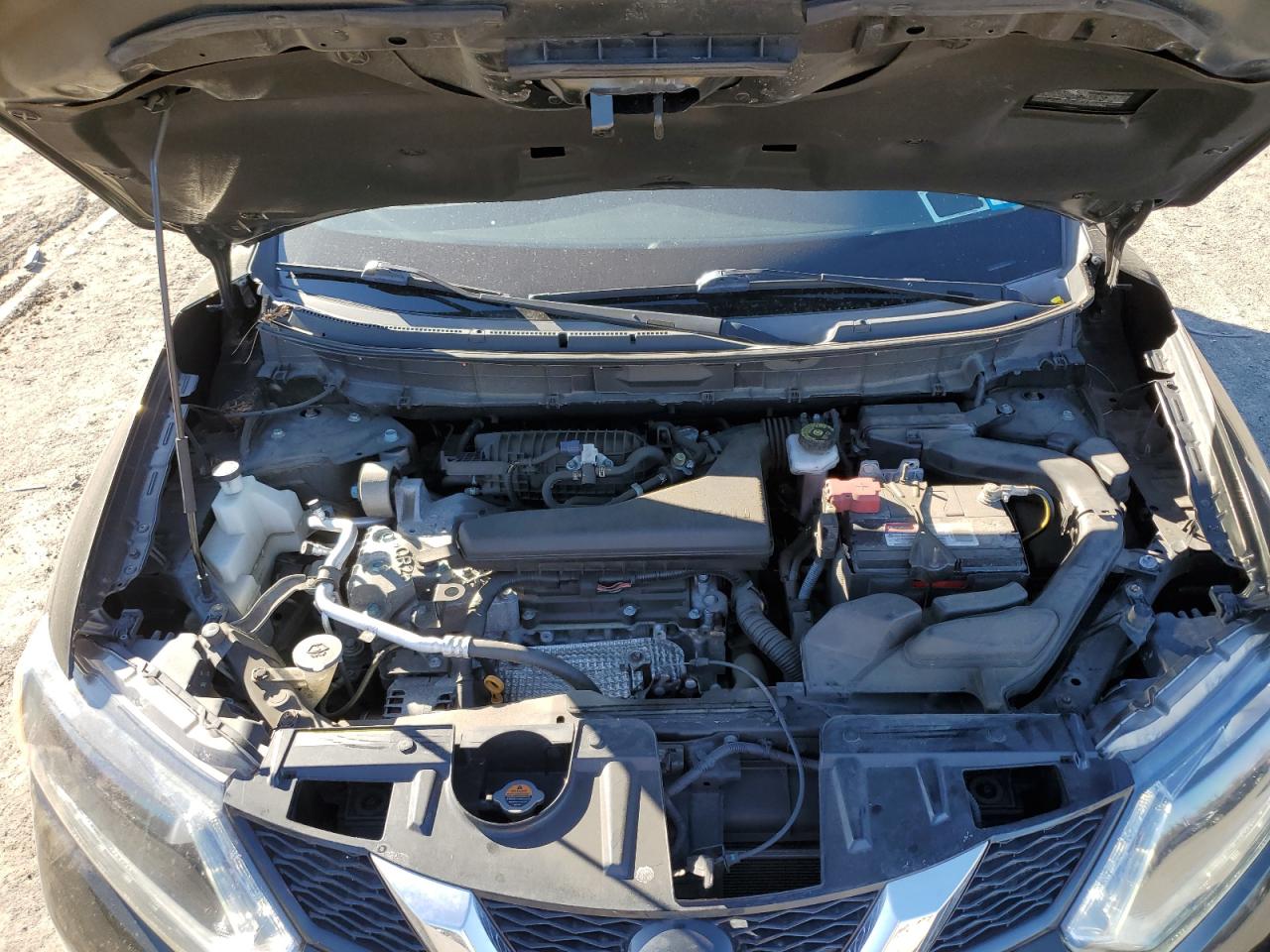 2016 Nissan Rogue VIN KNMAT2MVXGP709212 Copart auction photo, rear end damage thumbnail 12