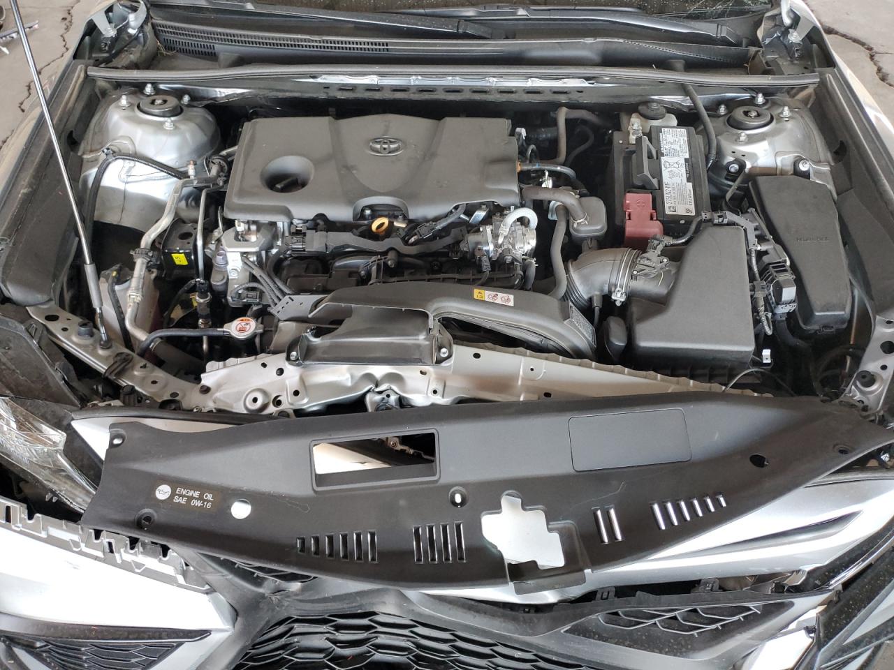 2024 Toyota Camry VIN 4T1G11AK2RU214135 Copart auction photo, front end / side damage thumbnail 11