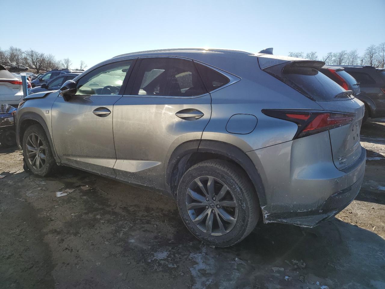 2019 Lexus NX VIN JTJYARBZ6K2135472 Copart auction photo, front end damage thumbnail 2