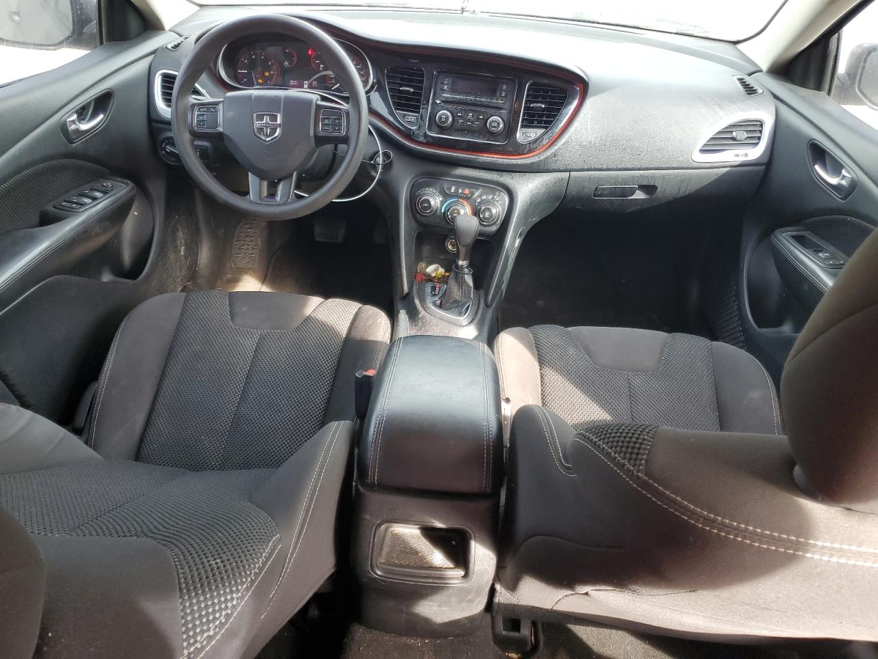 2016 Dodge Dart VIN 1C3CDFBB8GD591592 Copart auction photo, front end / side damage thumbnail 8