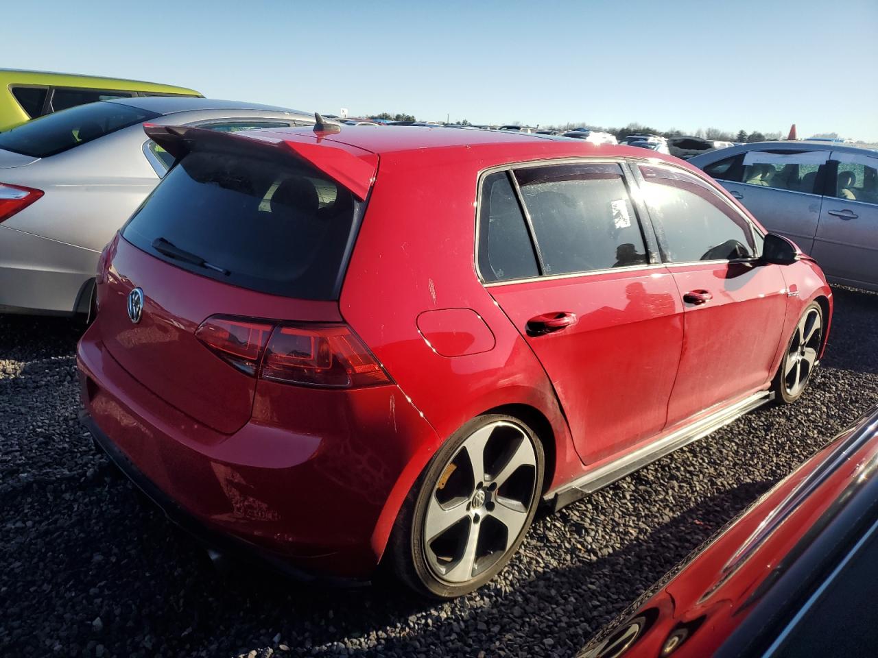 2016 Volkswagen GTI VIN 3VW547AU1GM060801 Copart auction photo, front end / minor dent/scratches damage thumbnail 3
