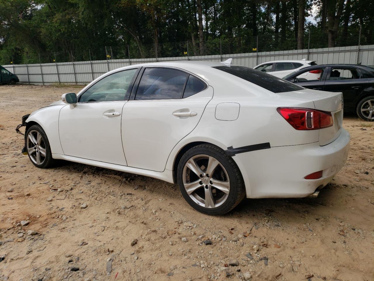 2011 Lexus IS VIN JTHBF5C24B5142292 Copart auction photo, front end / all over damage thumbnail 2