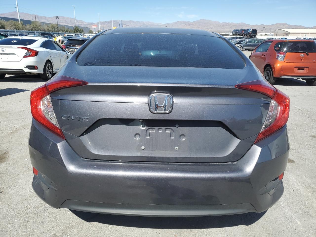 2017 Honda Civic VIN 2HGFC2F58HH537644 Copart auction photo, undercarriage / front end damage thumbnail 6