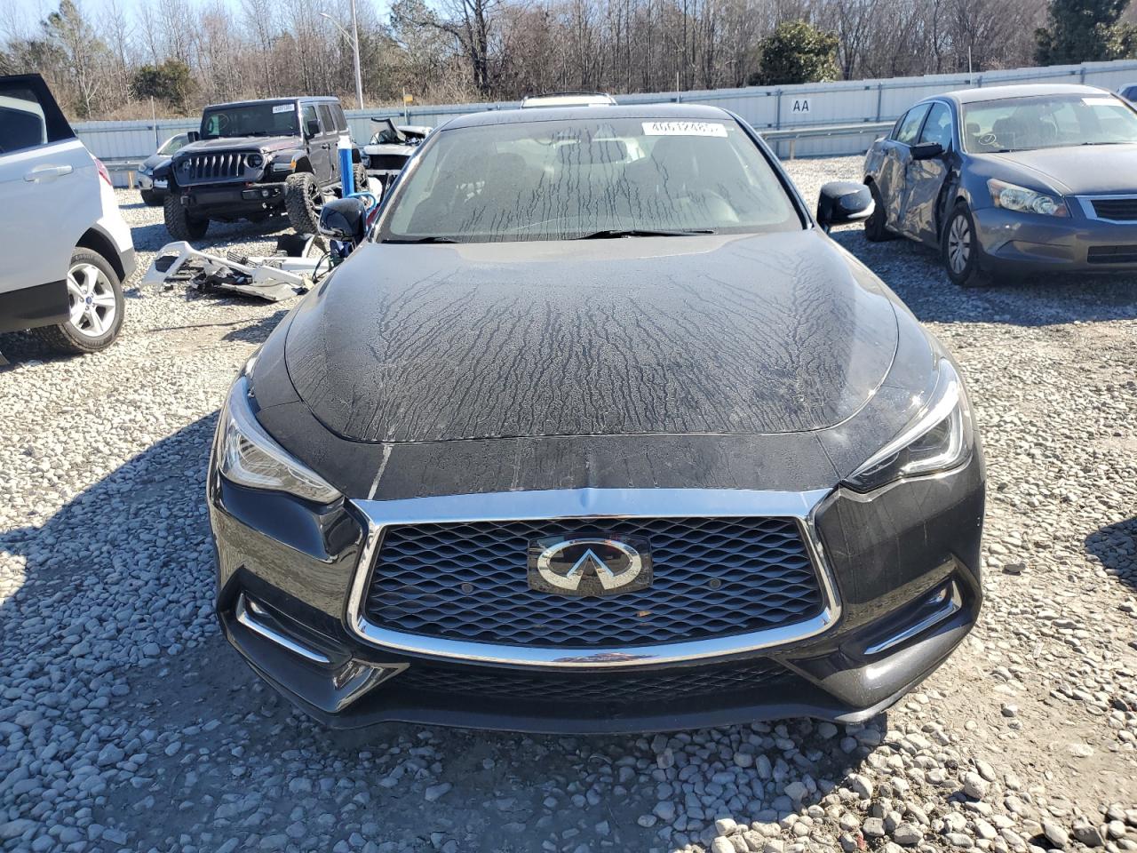 2017 Infiniti Q60 VIN JN1FV7EK1HM611094 Copart auction photo, top/roof damage thumbnail 5