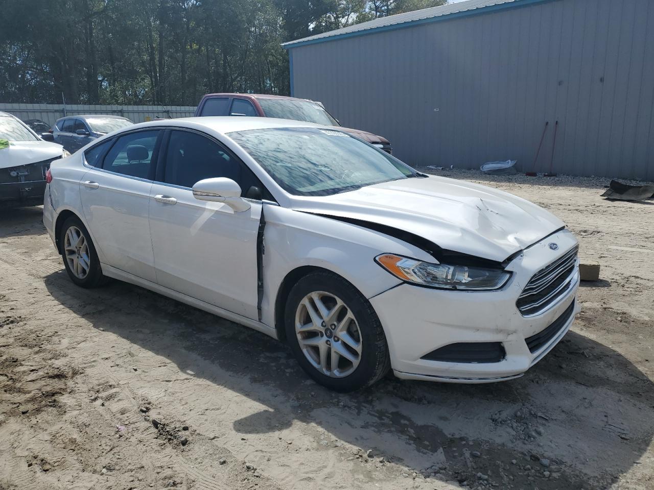 2016 Ford Fusion VIN 3FA6P0HD5GR287865 Copart auction photo, front end / rear end damage thumbnail 4