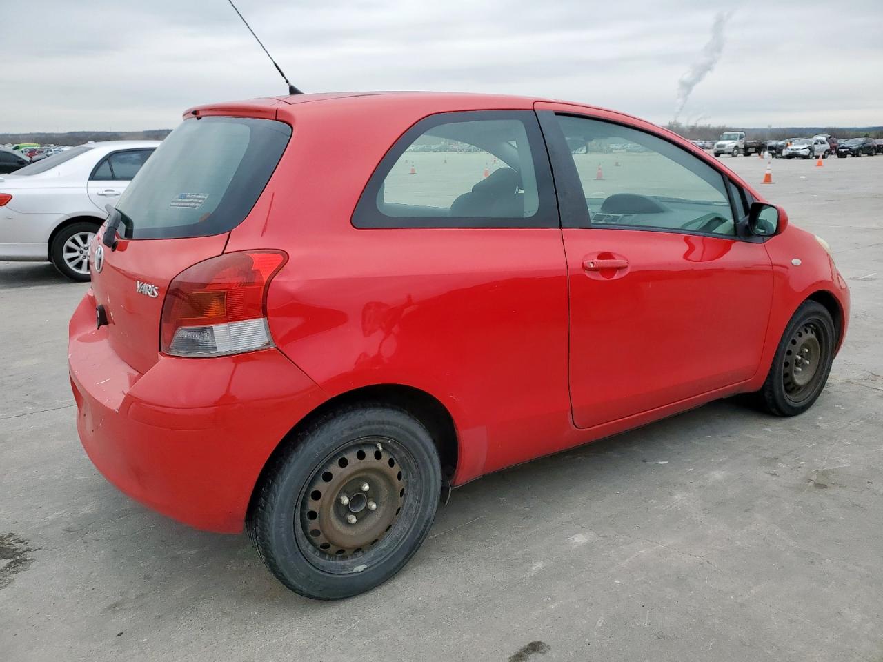 2011 Toyota Yaris VIN JTDJT4K34B5326058 Copart auction photo, rear end damage thumbnail 3