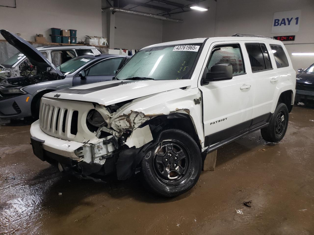 2017 Jeep Liberty (Patriot) VIN 1C4NJRBB3HD110115