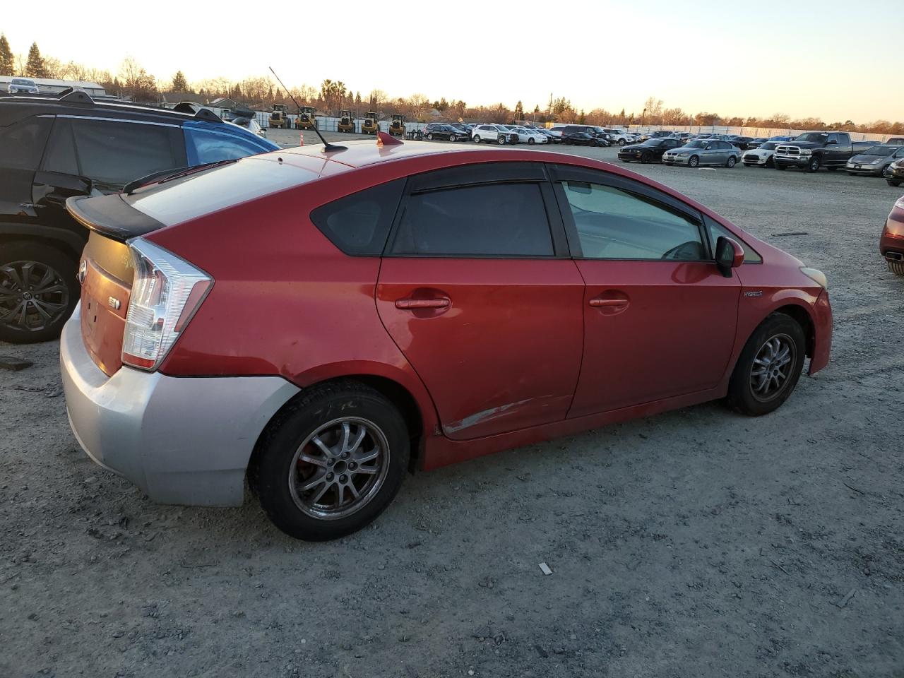 2010 Toyota Prius VIN JTDKN3DU5A0185740 Copart auction photo, burn / undercarriage damage thumbnail 3