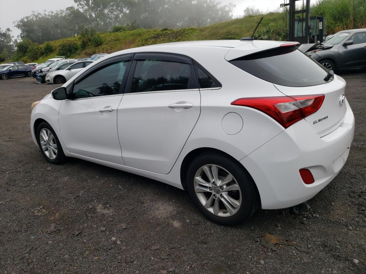 2014 Hyundai Elantra VIN KMHD35LH6EU193628 Copart auction photo, front end damage thumbnail 2