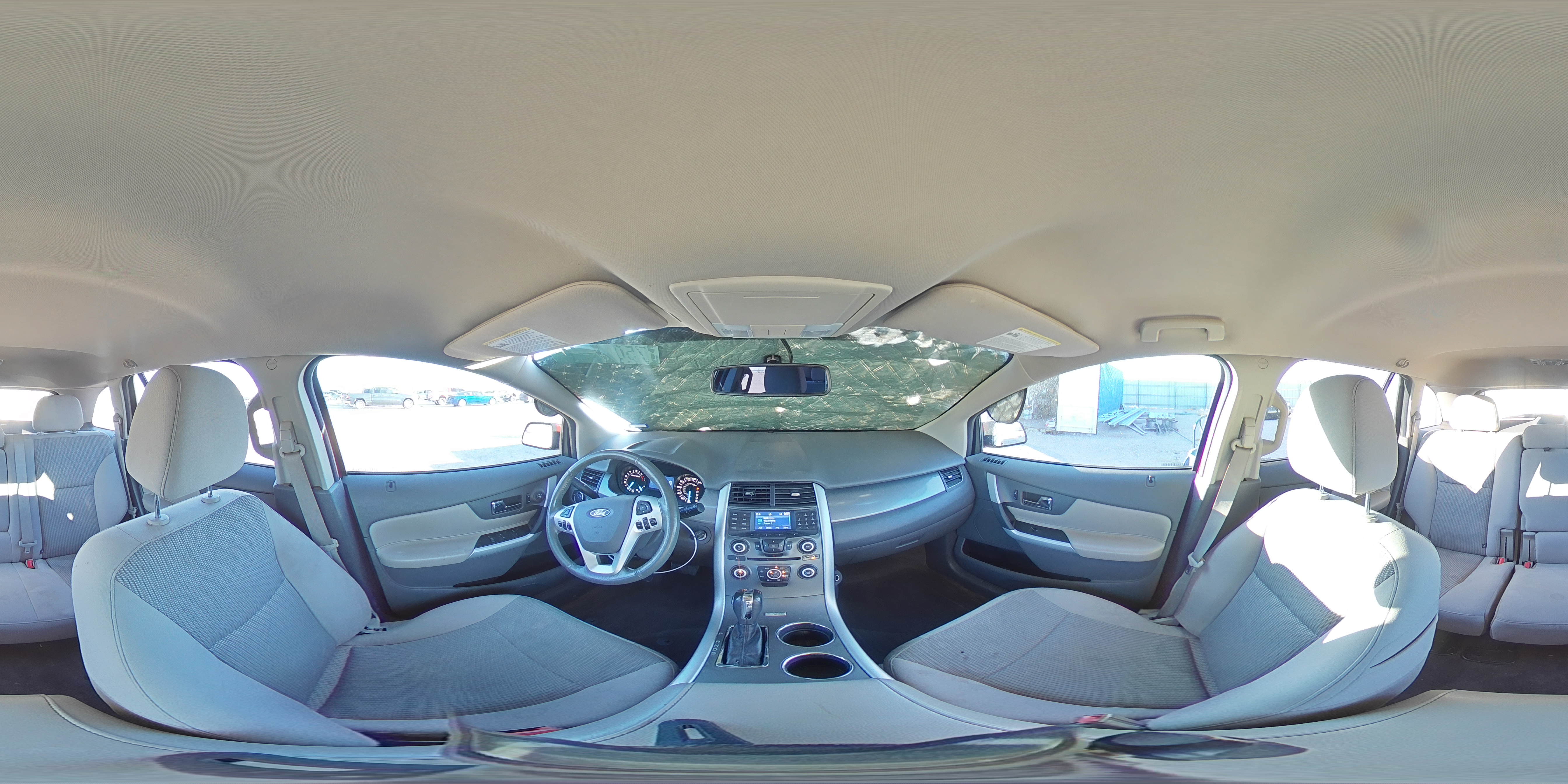 2014 Ford Edge VIN 2FMDK4JC6EBA84175 Copart auction photo, front end damage thumbnail 13
