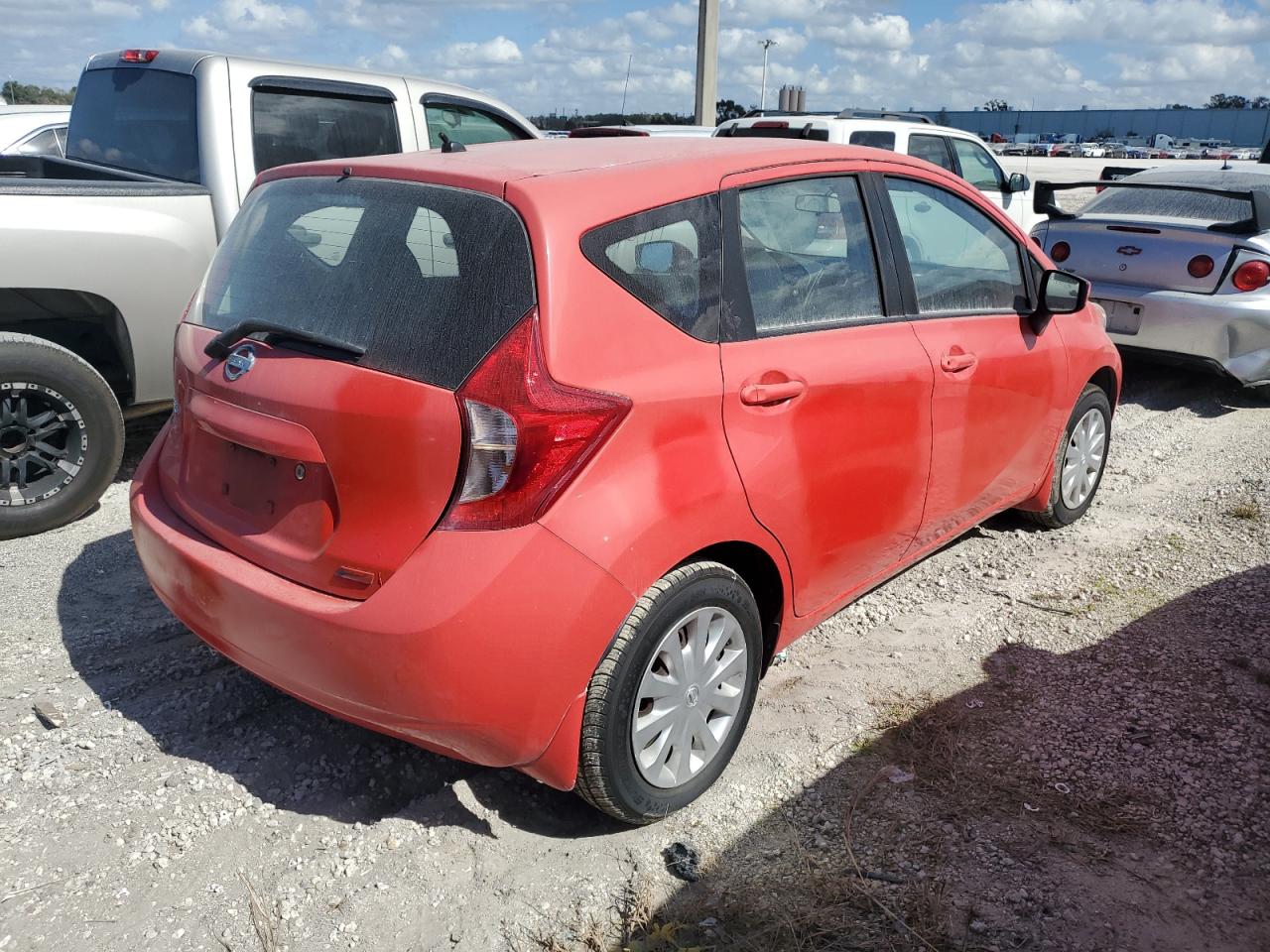 2016 Nissan Versa VIN 3N1CE2CP8GL392020 Copart auction photo, normal wear damage thumbnail 3