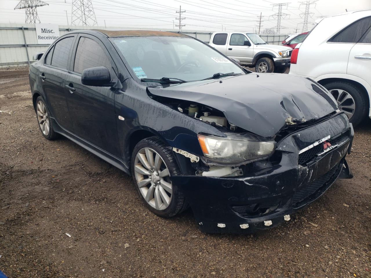 2009 Mitsubishi Lancer VIN JA3AU86W39U026826 Copart auction photo, front end / minor dent/scratches damage thumbnail 4