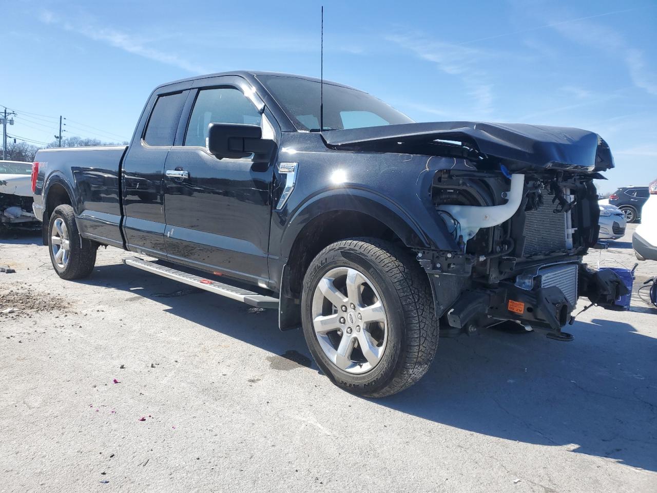 2023 Ford F-150 VIN 1FTFX1E85PKD29205 Copart auction photo, front end damage thumbnail 4