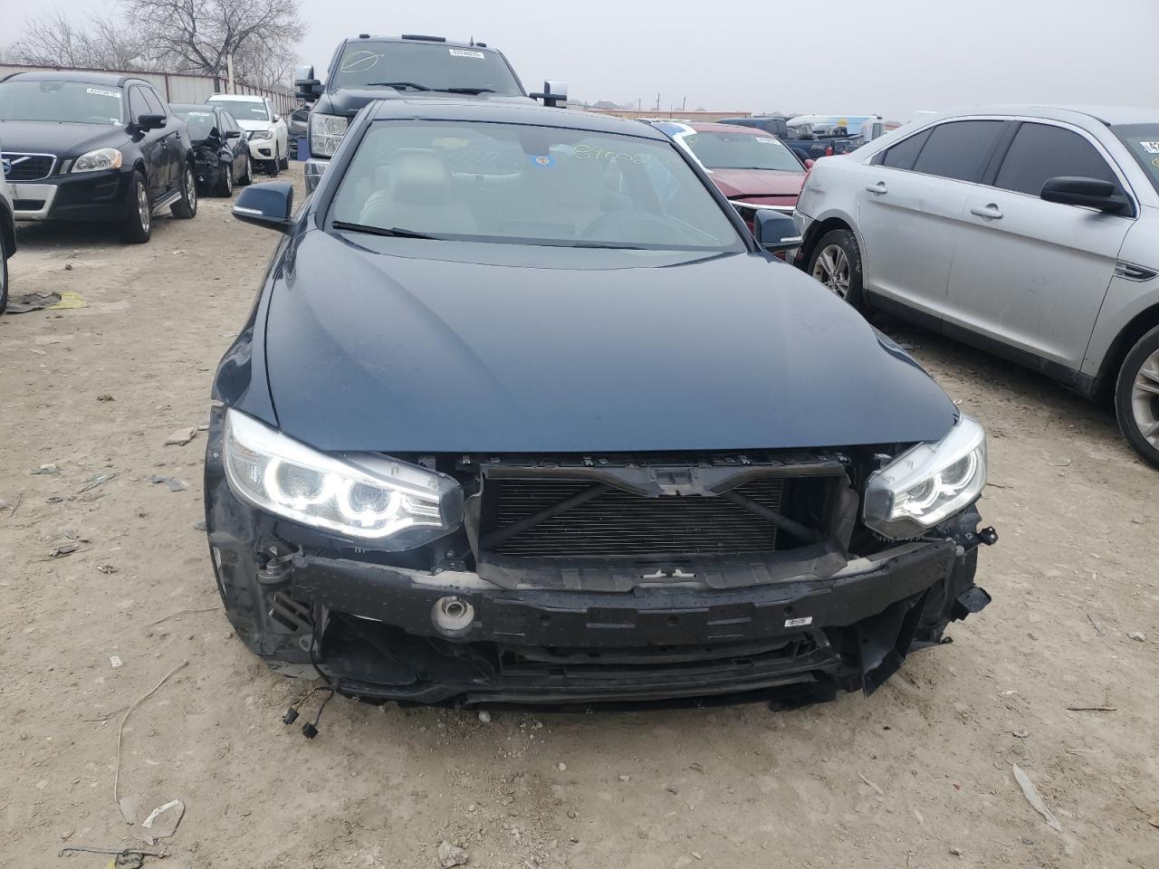 2016 BMW 4er VIN WBA3N7C51GK226171 Copart auction photo, front end damage thumbnail 5