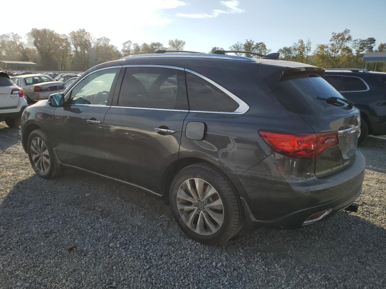 2015 Acura MDX VIN 5FRYD4H49FB008256 Copart auction photo, water/flood damage thumbnail 2