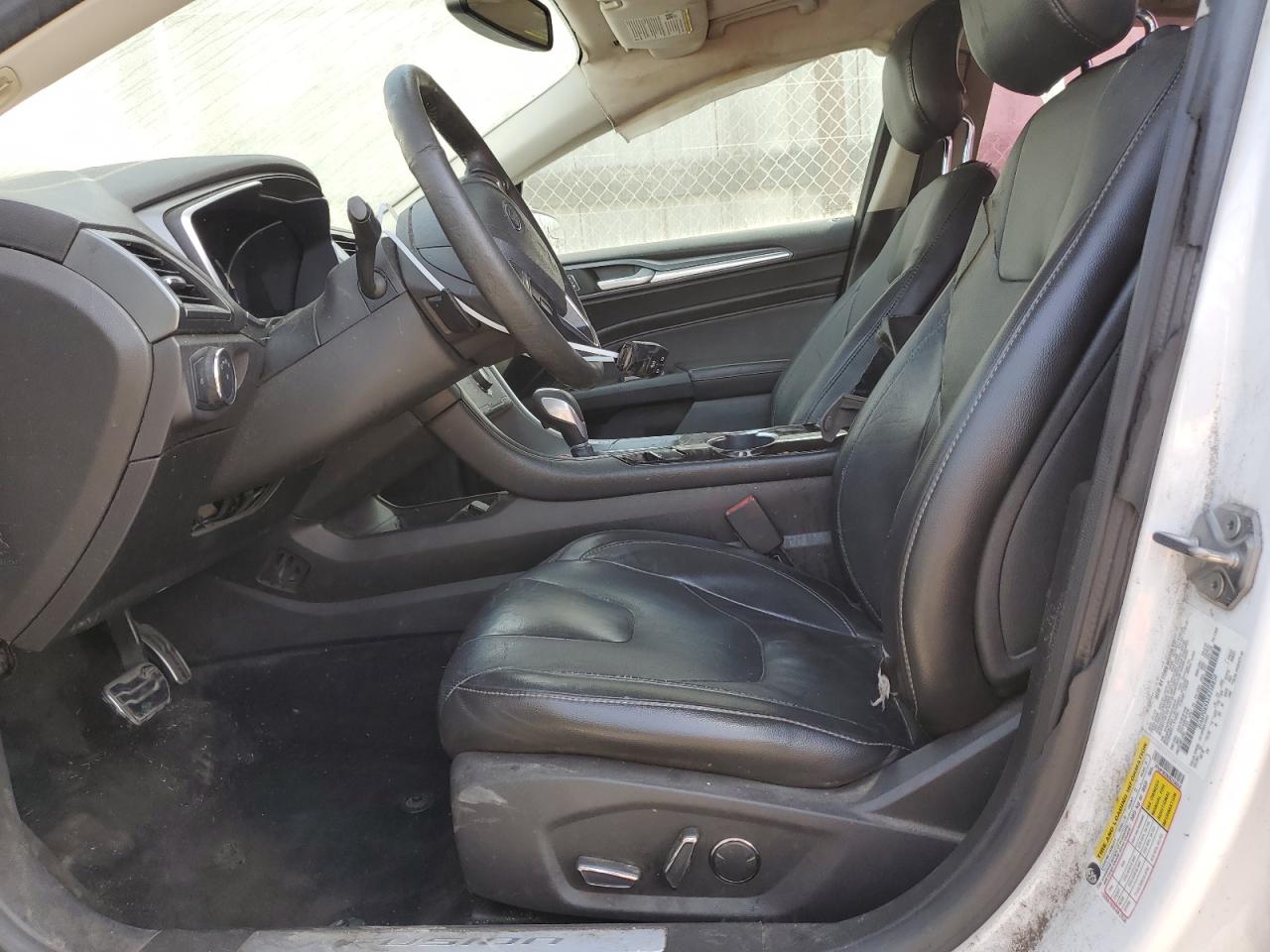 2014 Ford Fusion VIN 3FA6P0K9XER258850 Copart auction photo, rear end / side damage thumbnail 7