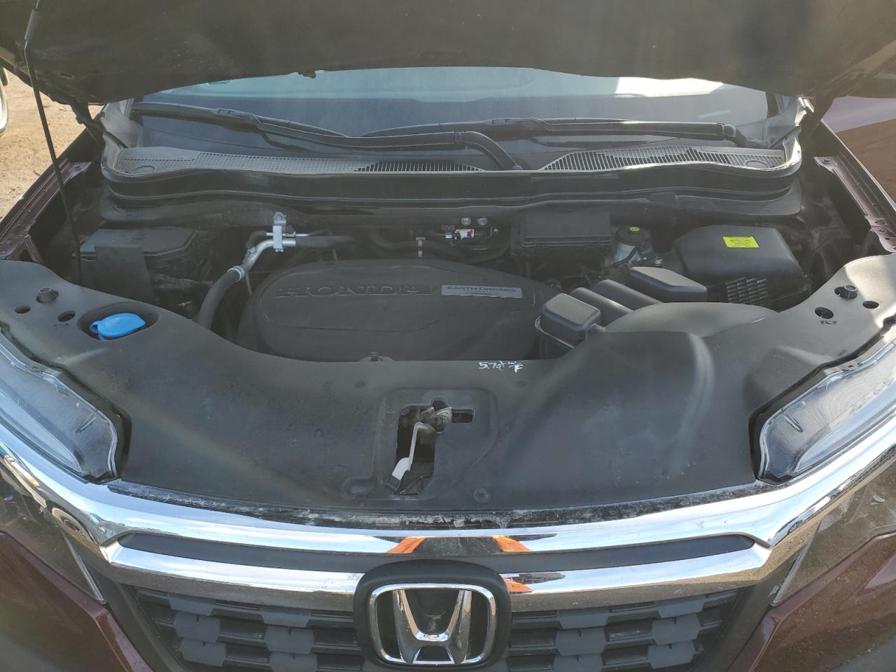 2017 Honda Ridgeline VIN 5FPYK3F42HB021395 Copart auction photo, side damage thumbnail 12
