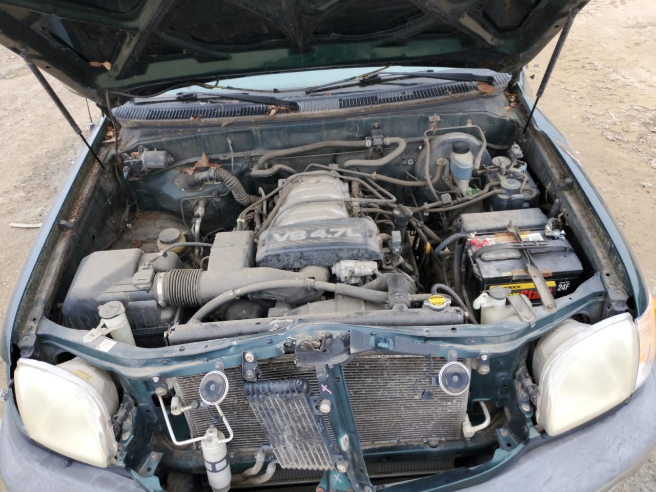 2000 Toyota Tundra VIN 5TBRT341XYS117797 Copart auction photo, all over damage thumbnail 11