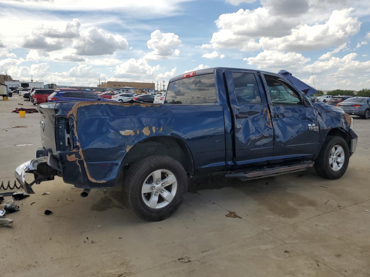 2021 RAM 1500 VIN 1C6RR6FG3MS526905 Copart auction photo, all over damage thumbnail 3