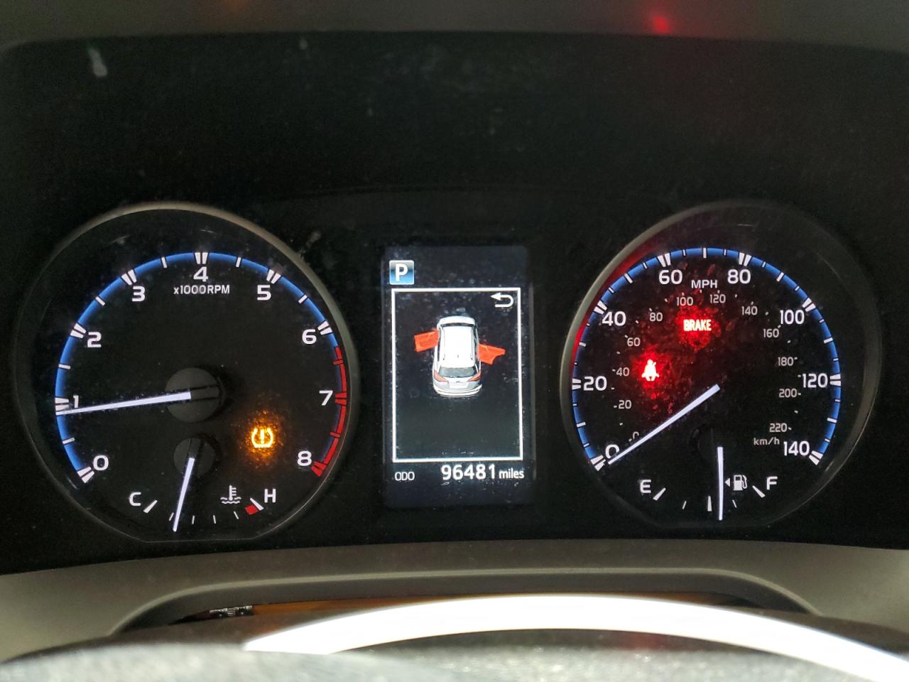 2017 Toyota RAV 4 VIN JTMBFREV2HJ148978 Copart auction photo, side / front end damage thumbnail 9